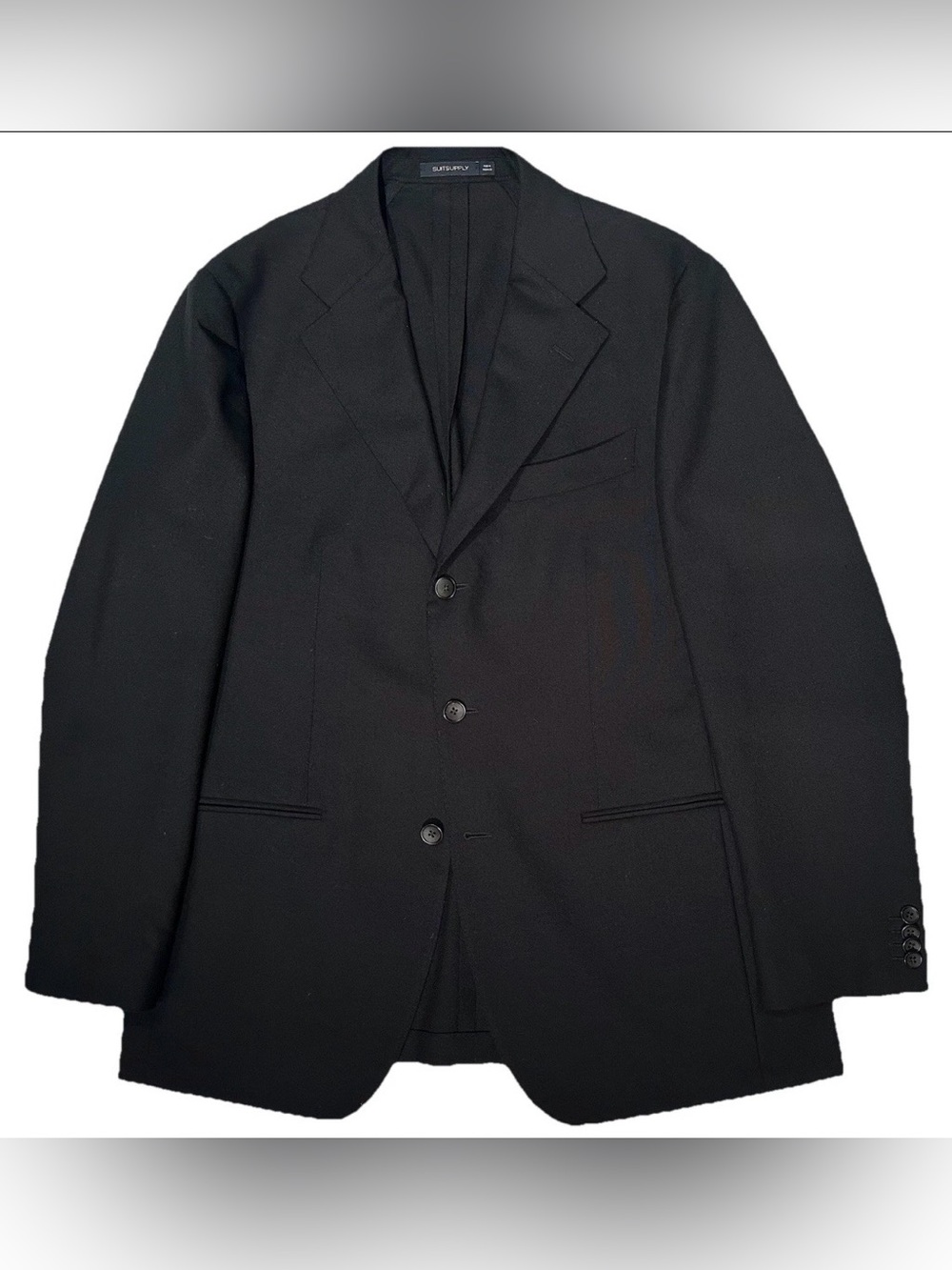 $699 SUIT SUPPLY SPORT COAT JACKET 44R 44 R HAVANA TAILORED FIT 4 PLY WOOL ITALY